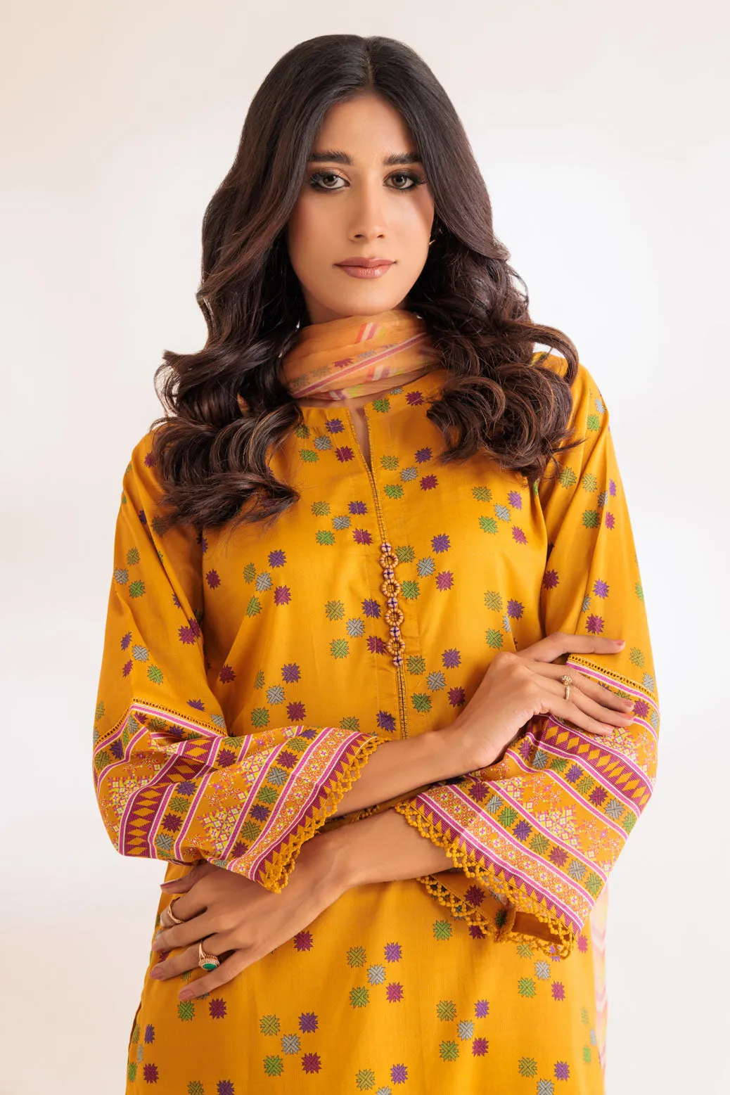 MUSTARD-LAWN-3 PIECE (6S24B3P038) BIN 59 R1