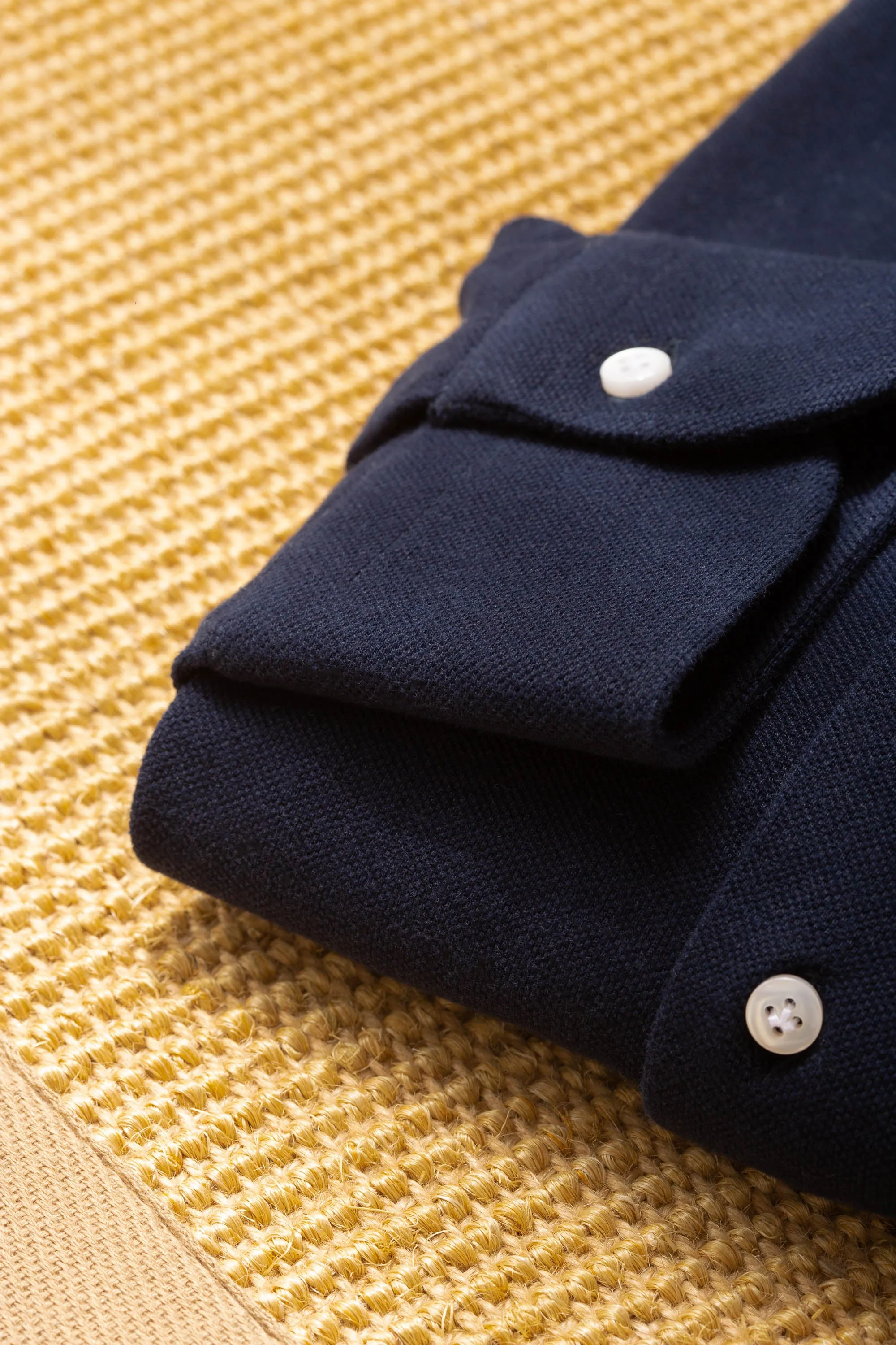 Navy polo shirt - Made in Italy