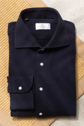 Navy polo shirt - Made in Italy