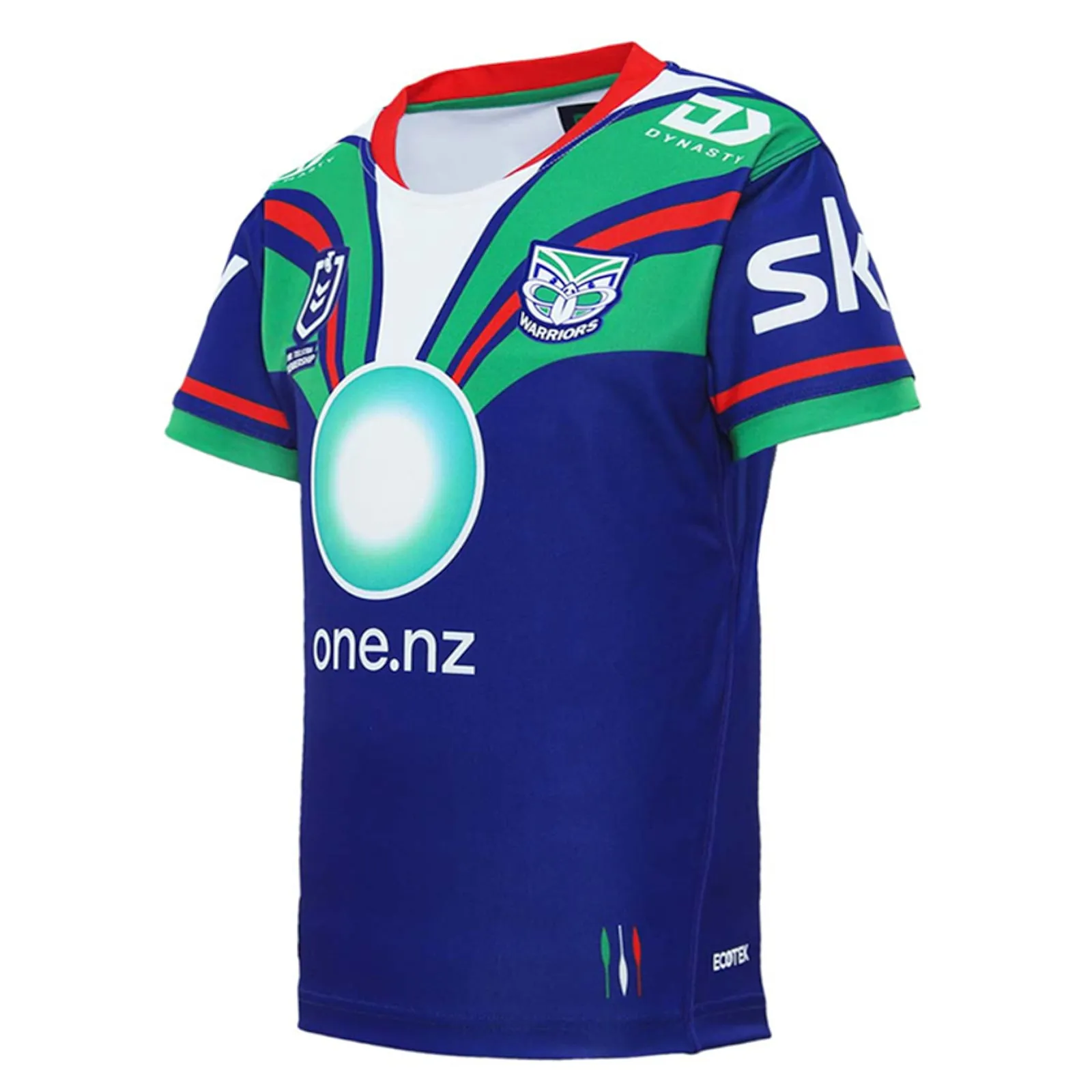 New Zealand Warriors 2024 Kid's Home Jersey NRL Rugby League by Dynasty Sport