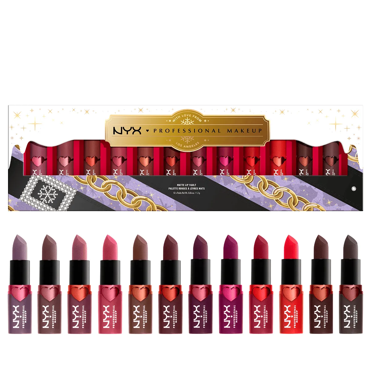 NYX Matte Lipstick Vault Set de Labiales