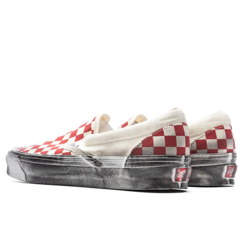 OG Classic Slip-On LX Stressed - Red