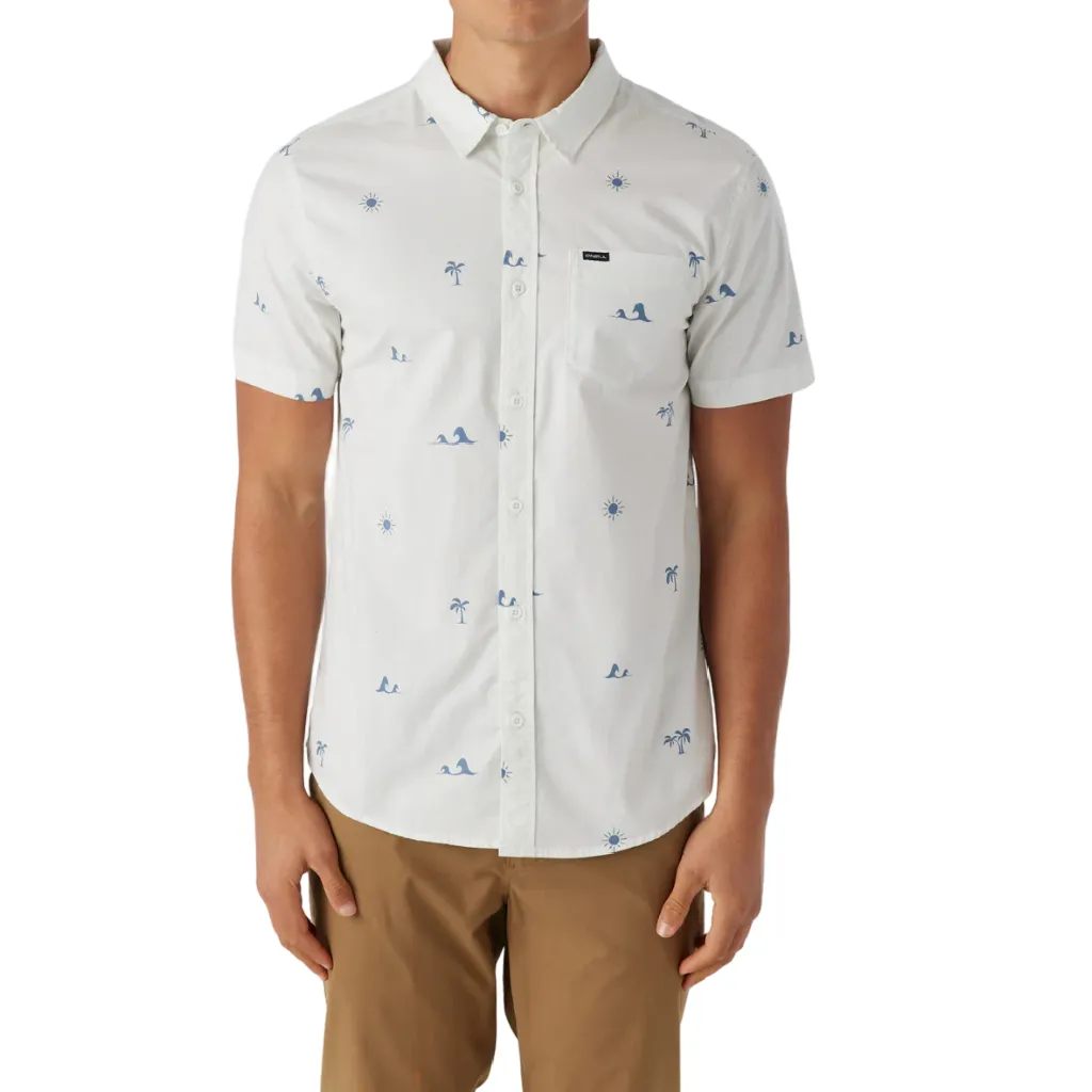 O'Neill Men's Quiver Stretch Short Sleeve Shirt - Modern