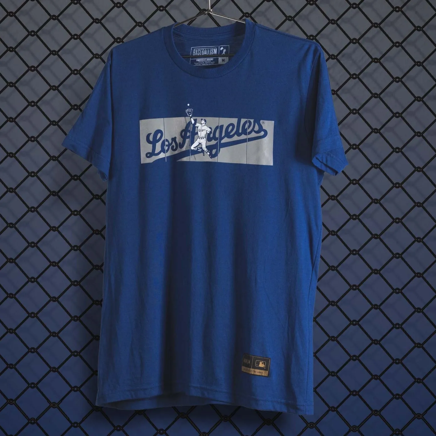 Outfield Fence Tee - Los Angeles Dodgers