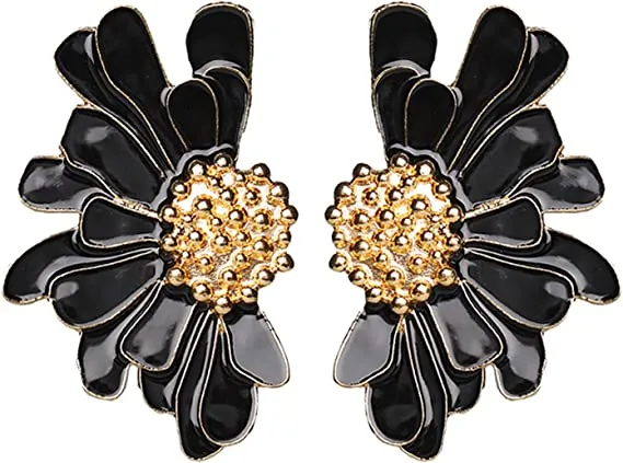 Over Daisy Statement Earrings