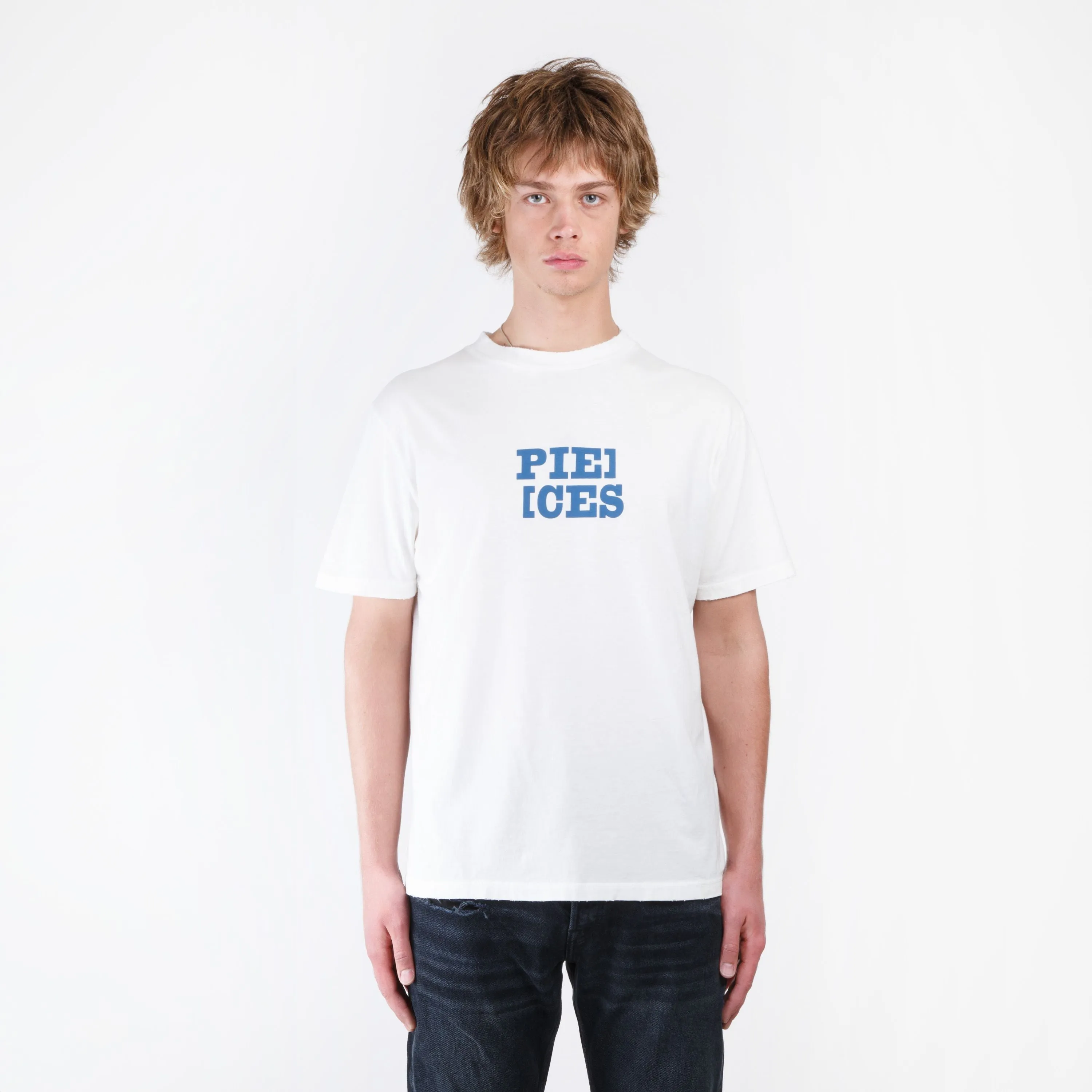 Pieces Kap Tee Waikawa Blue