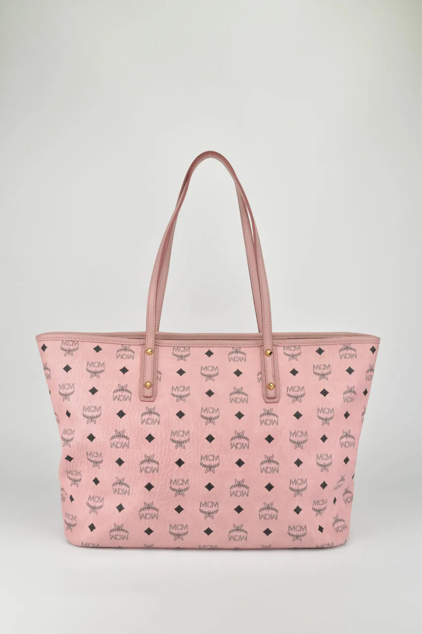 Pink Rabbit Visetos Tote with Swarovski Crystals