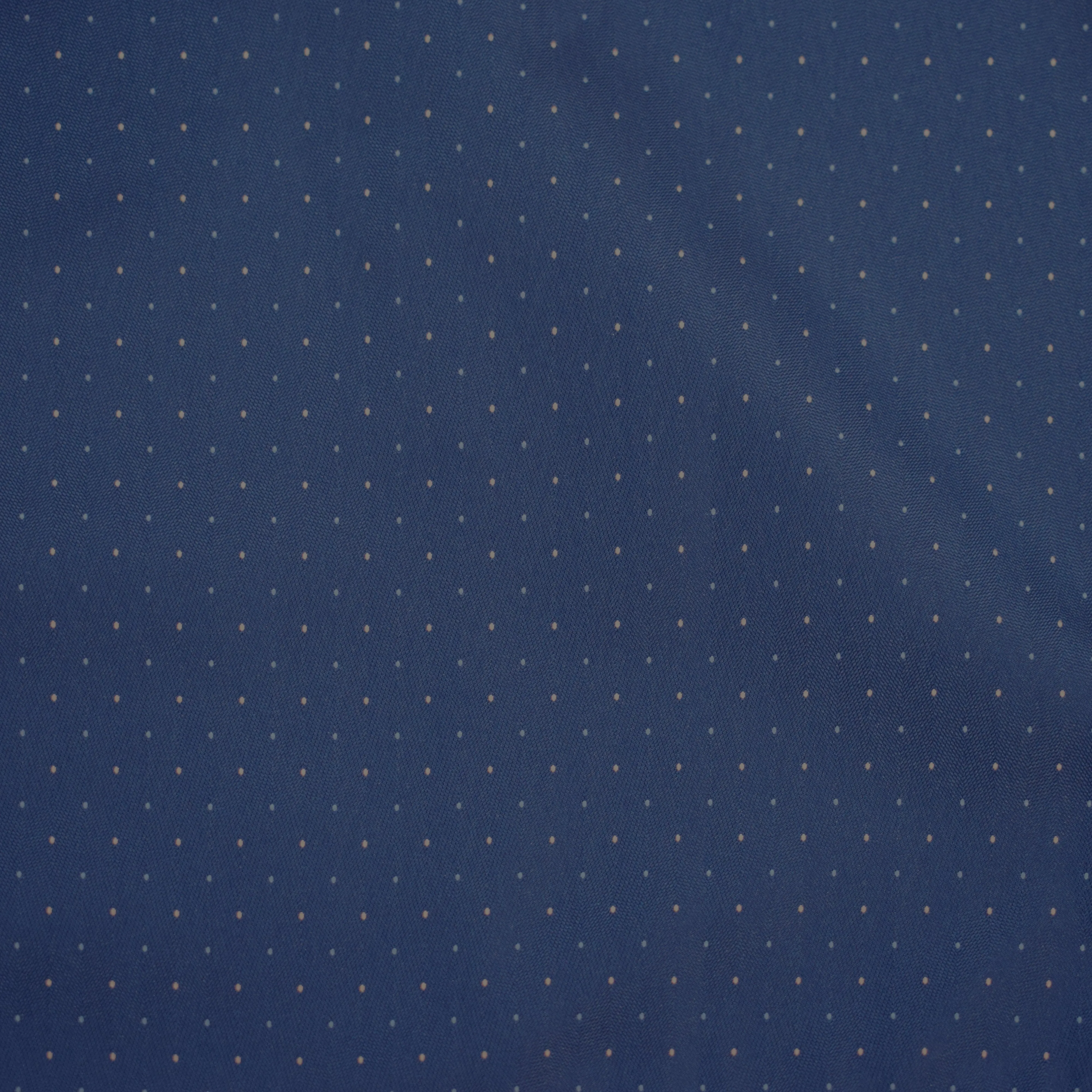 Pocket Square - Poseidon Blue Micro Polkadot