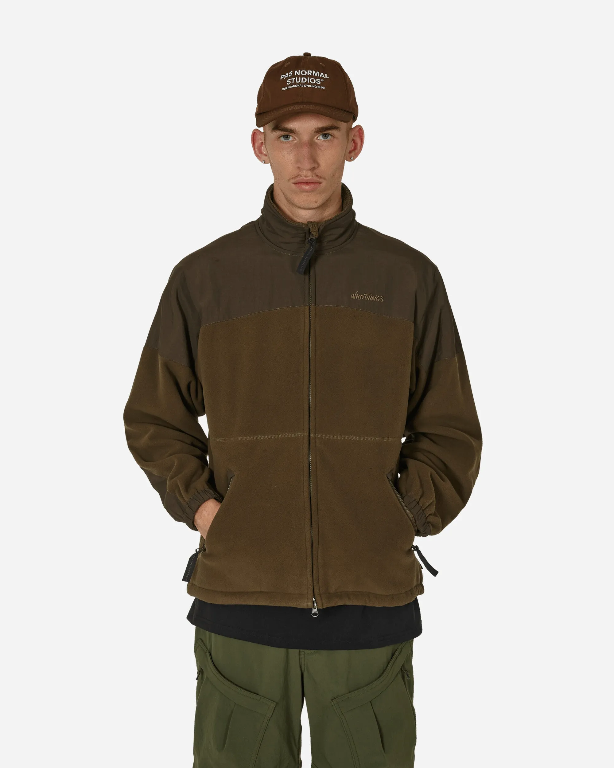 Polartec Zip-Up Jacket Olive Drab