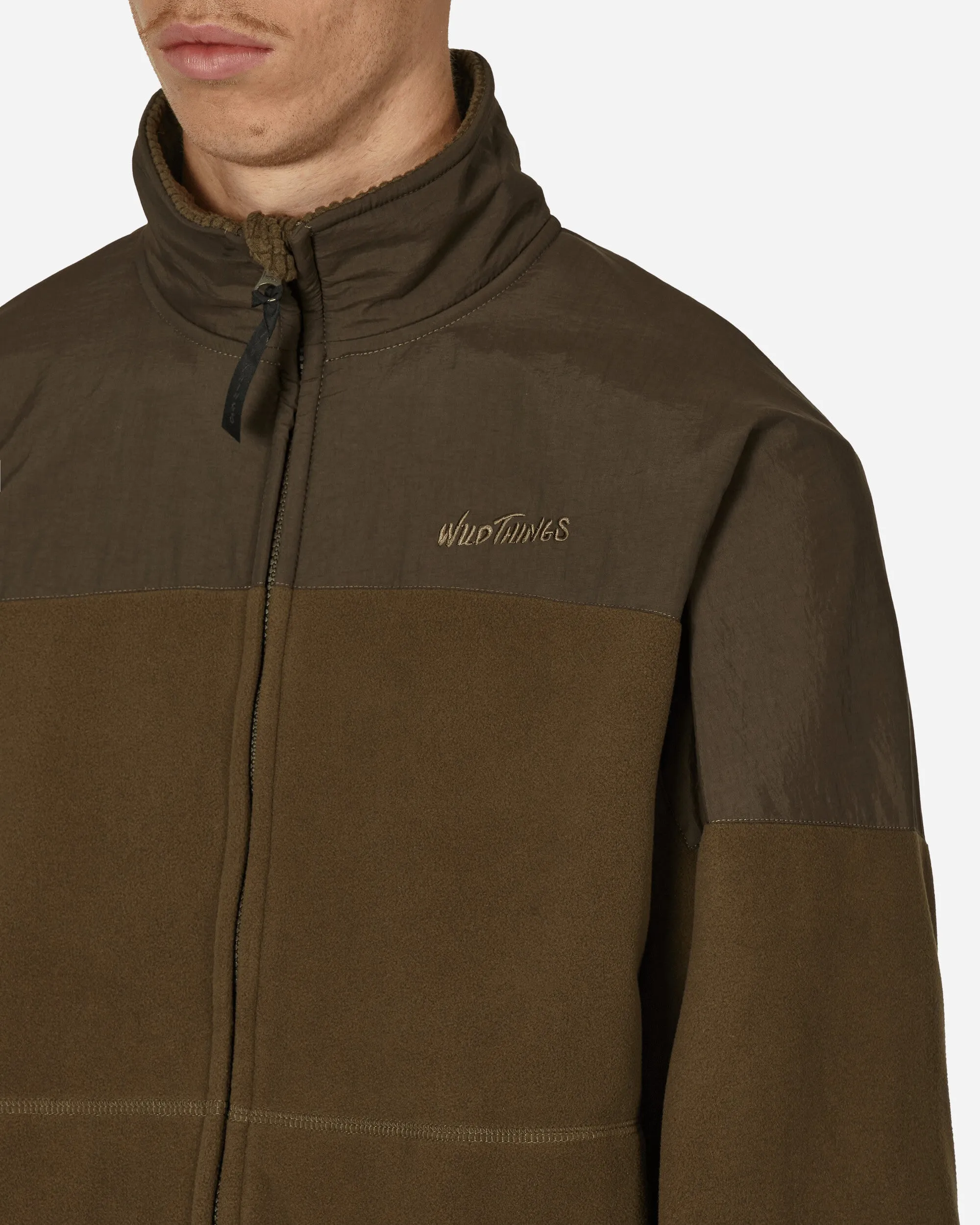 Polartec Zip-Up Jacket Olive Drab