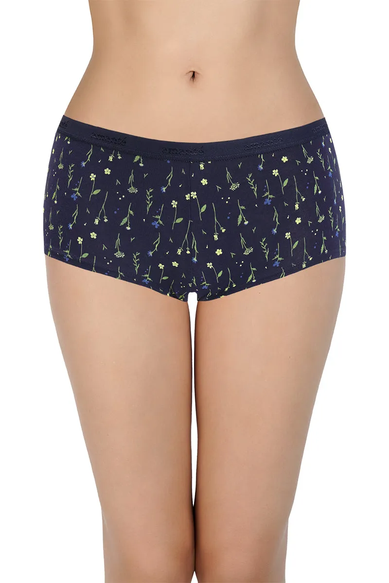 Print Low Rise Boyshort Panties (Pack of 2)