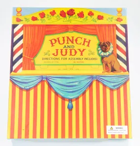 Punch & Judy Traditional Retro Puppet Theatre Set