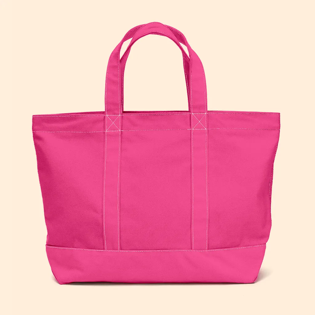 "Big Sur" Zippered Tote