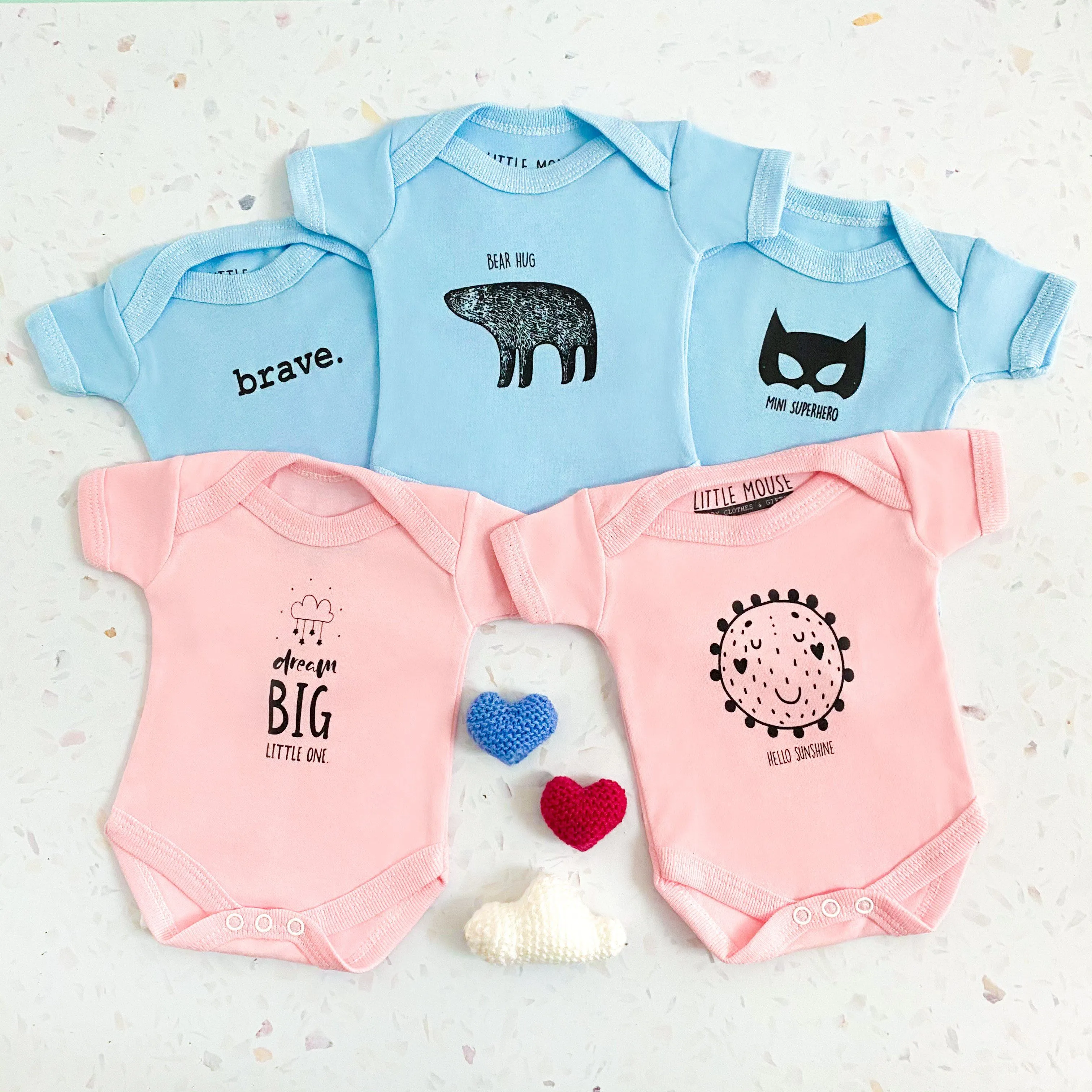 "Dream Big Little One" Bodysuit - Pink