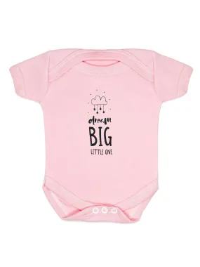 "Dream Big Little One" Bodysuit - Pink