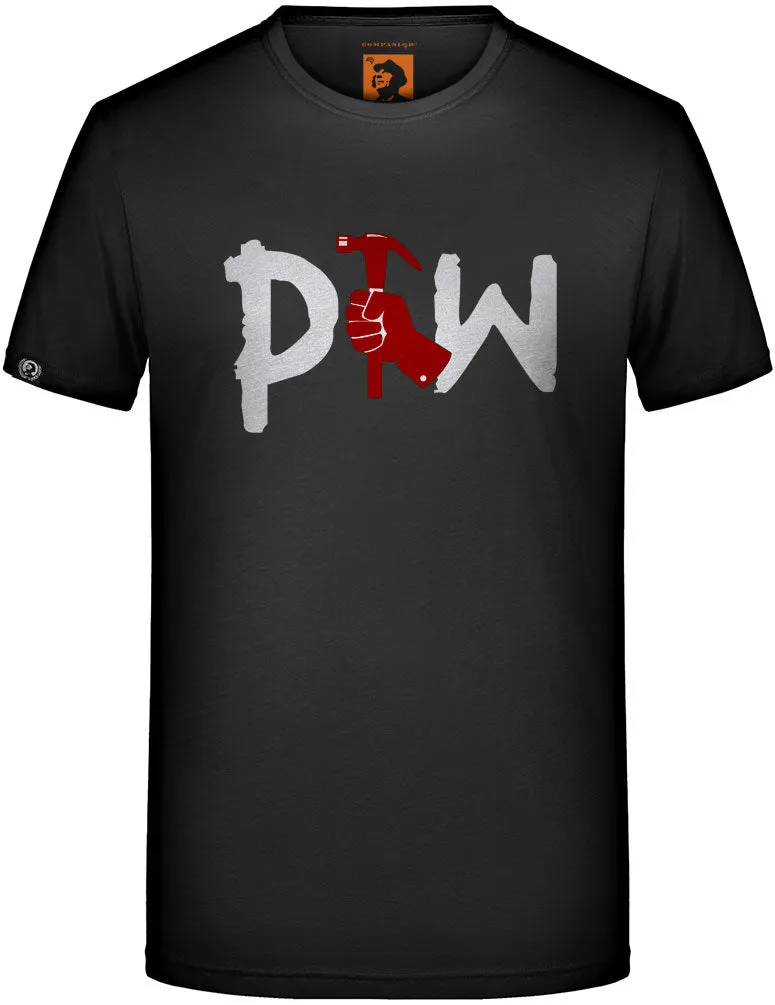 Red Hammer PW ― T-Shirt - Schwarz