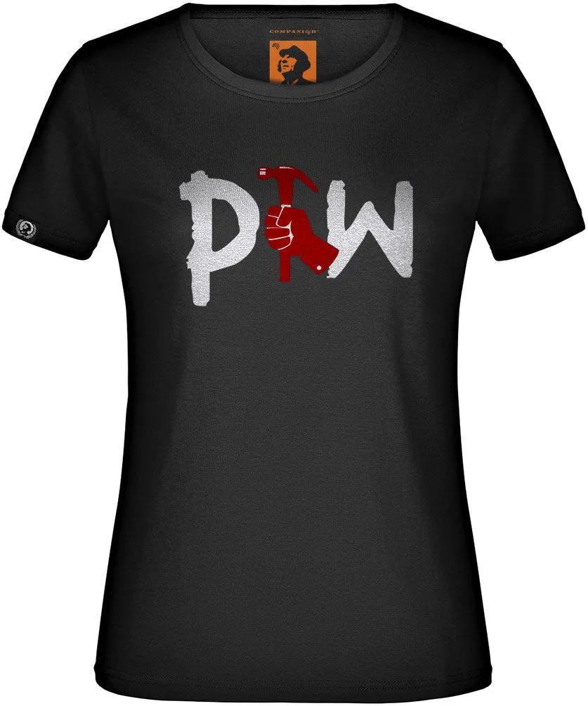 Red Hammer PW ― T-Shirt - Schwarz