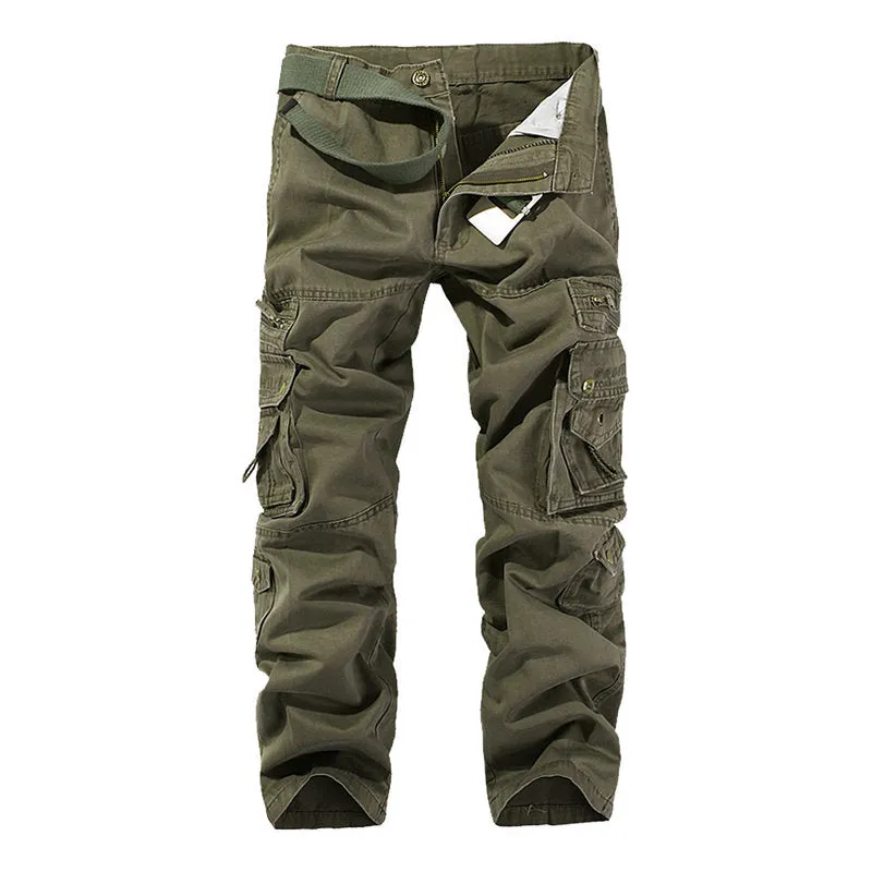 Regular Cotton Multi-Pocket Men Pants