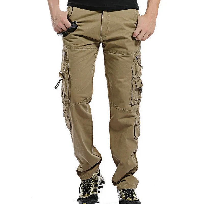 Regular Cotton Multi-Pocket Men Pants