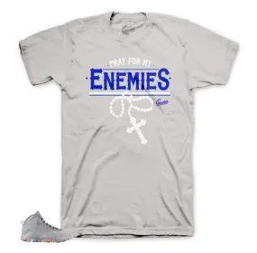 Retro 10 Cool Grey Shirt - Enemies - Grey