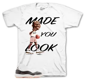 Retro 11 Neapolitan Shirt - Made You Look - White