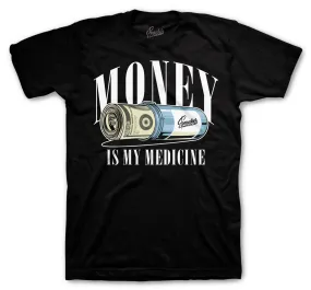 Retro 5 Bluebird Money Medicine Shirt