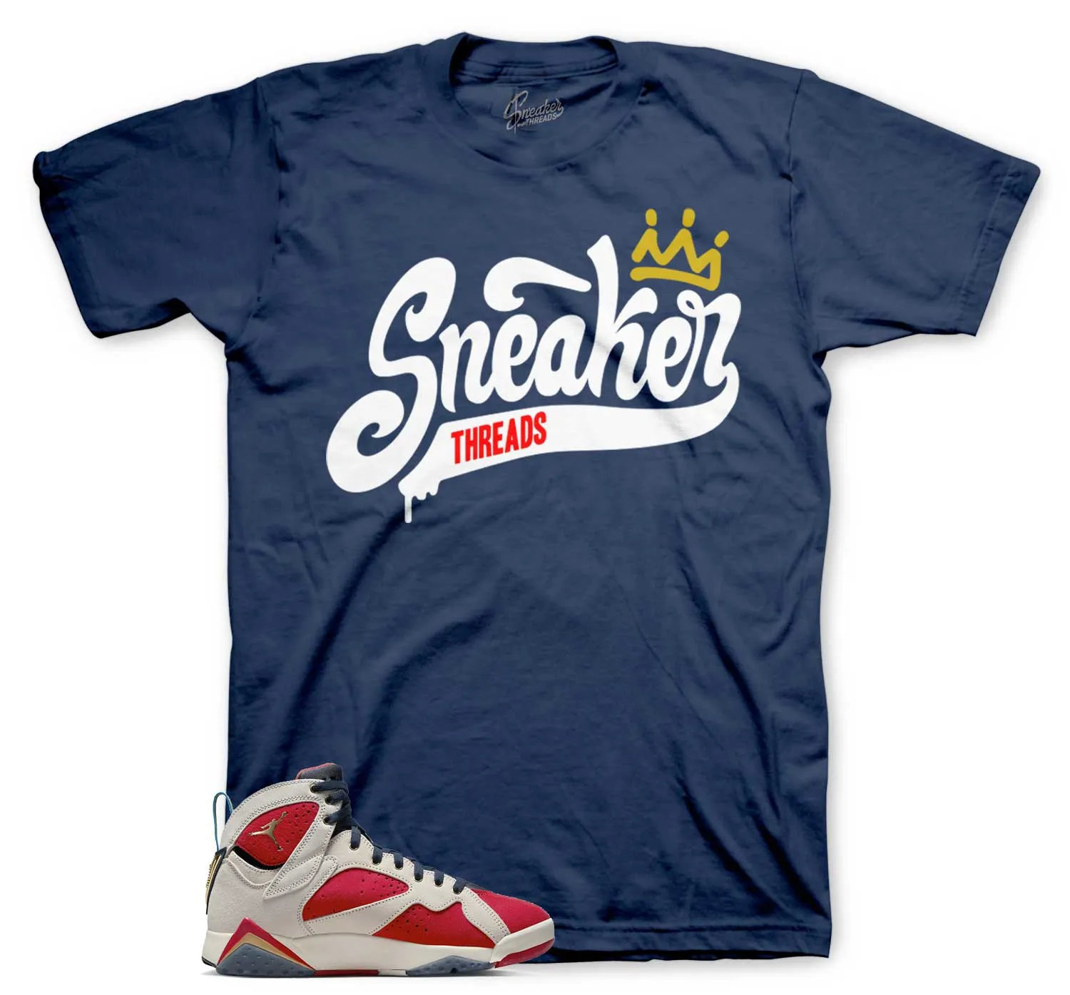 Retro 7 New Sheriff in Town Shirt - St Logo Crown - Navy