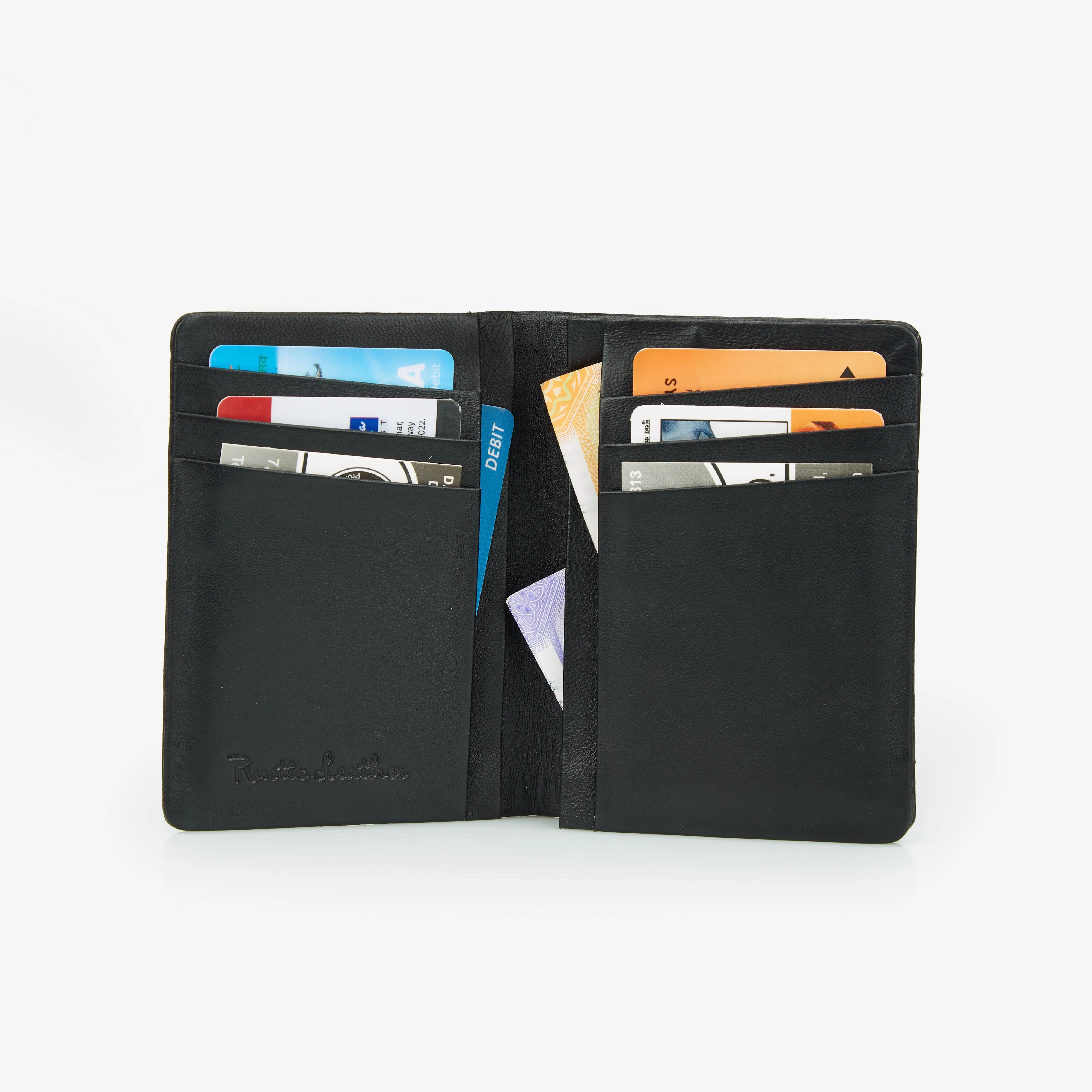 RL Stitchless Minimalist Leather Cardholder for Men