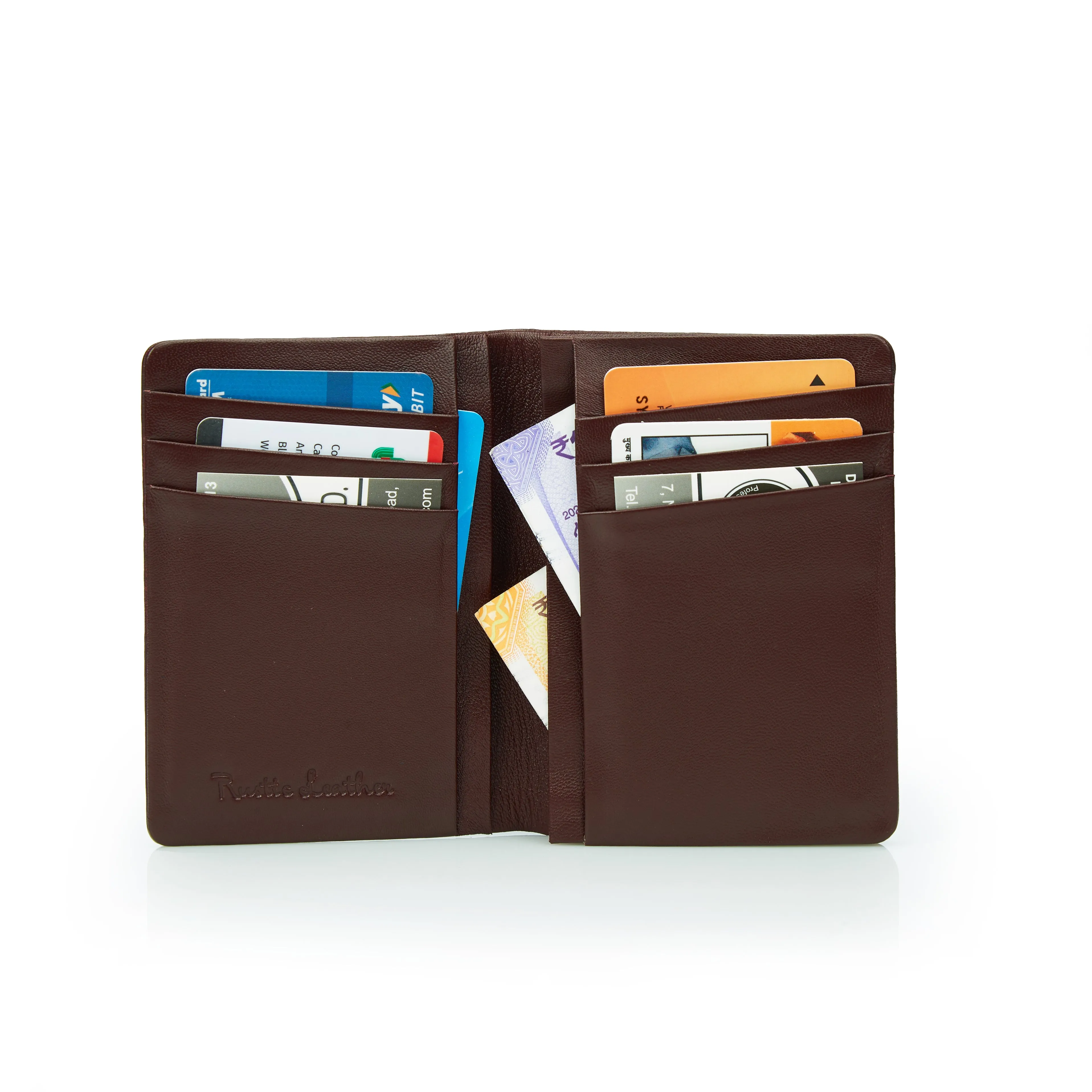 RL Stitchless Minimalist Leather Cardholder for Men