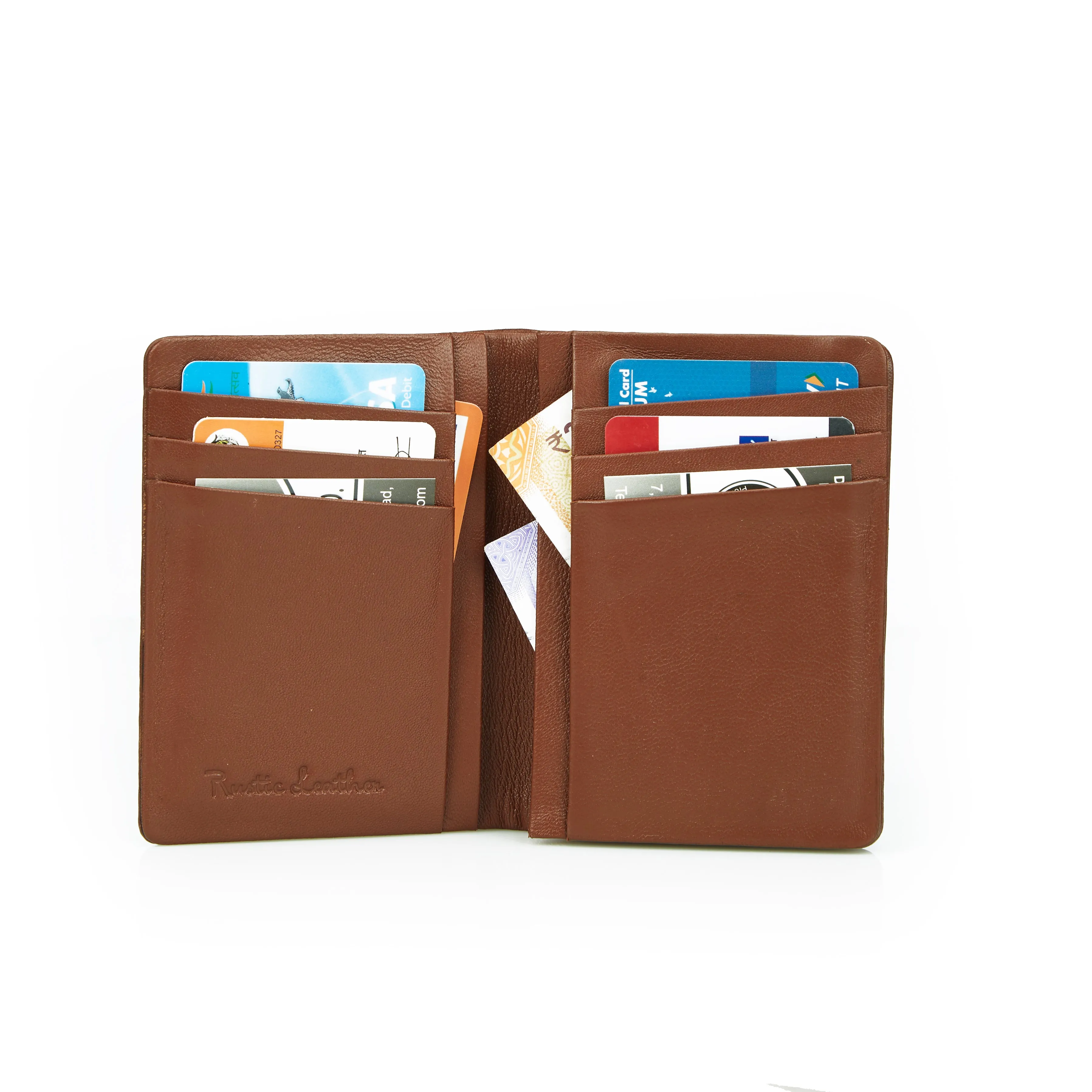 RL Stitchless Minimalist Leather Cardholder for Men