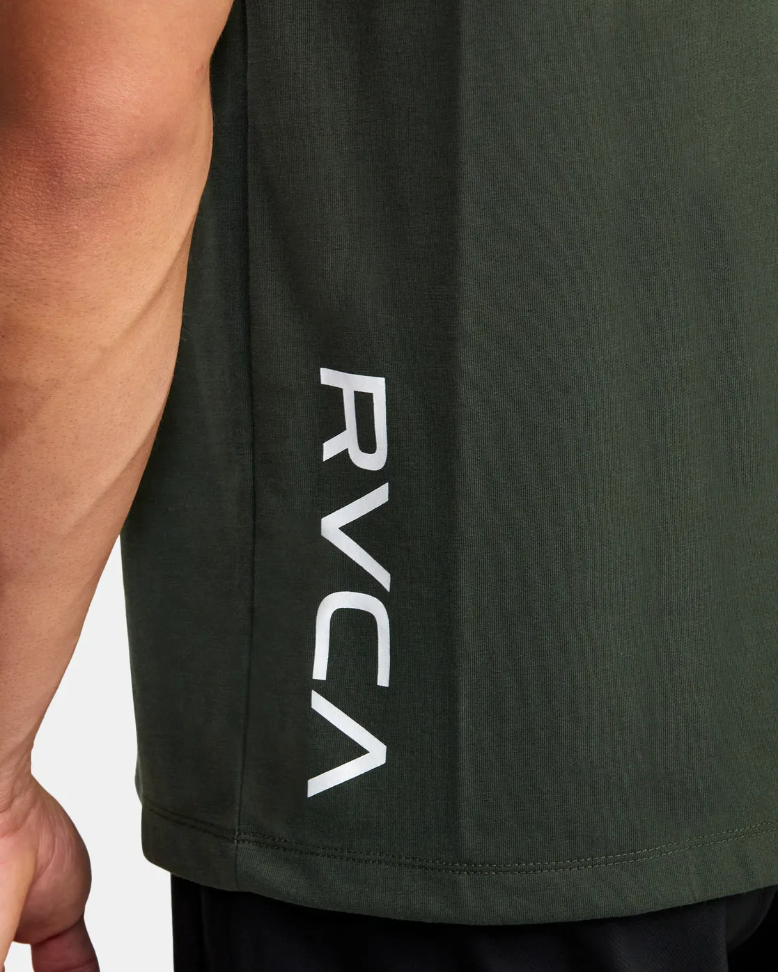 RVCA 2X Tee - Dark Olive