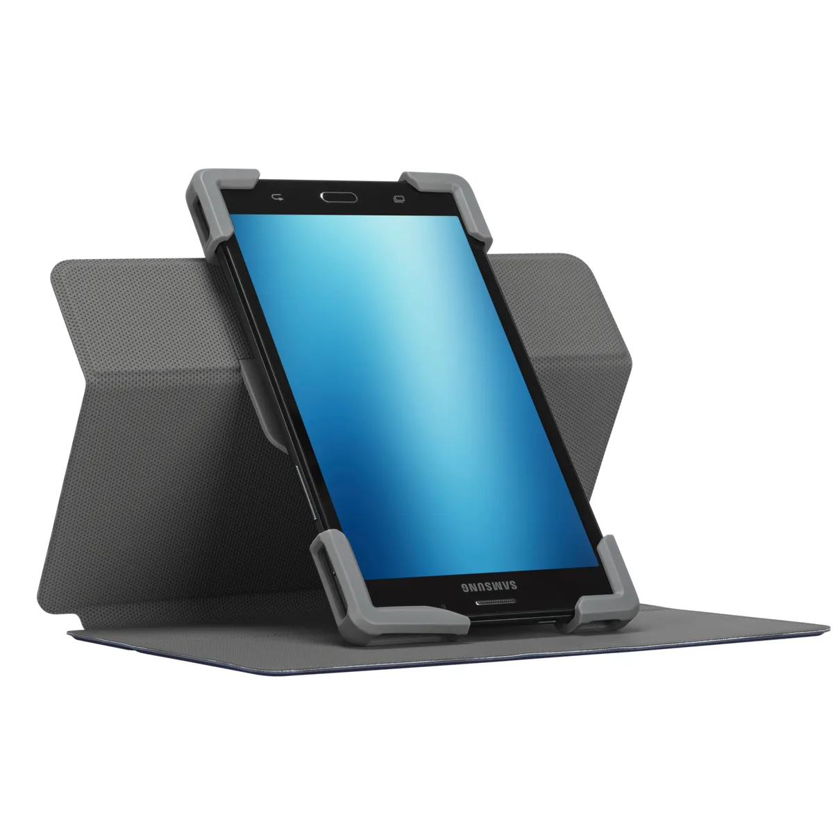 SafeFit™ Rotating Universal Tablet Case 7 - 8.5" - Blue