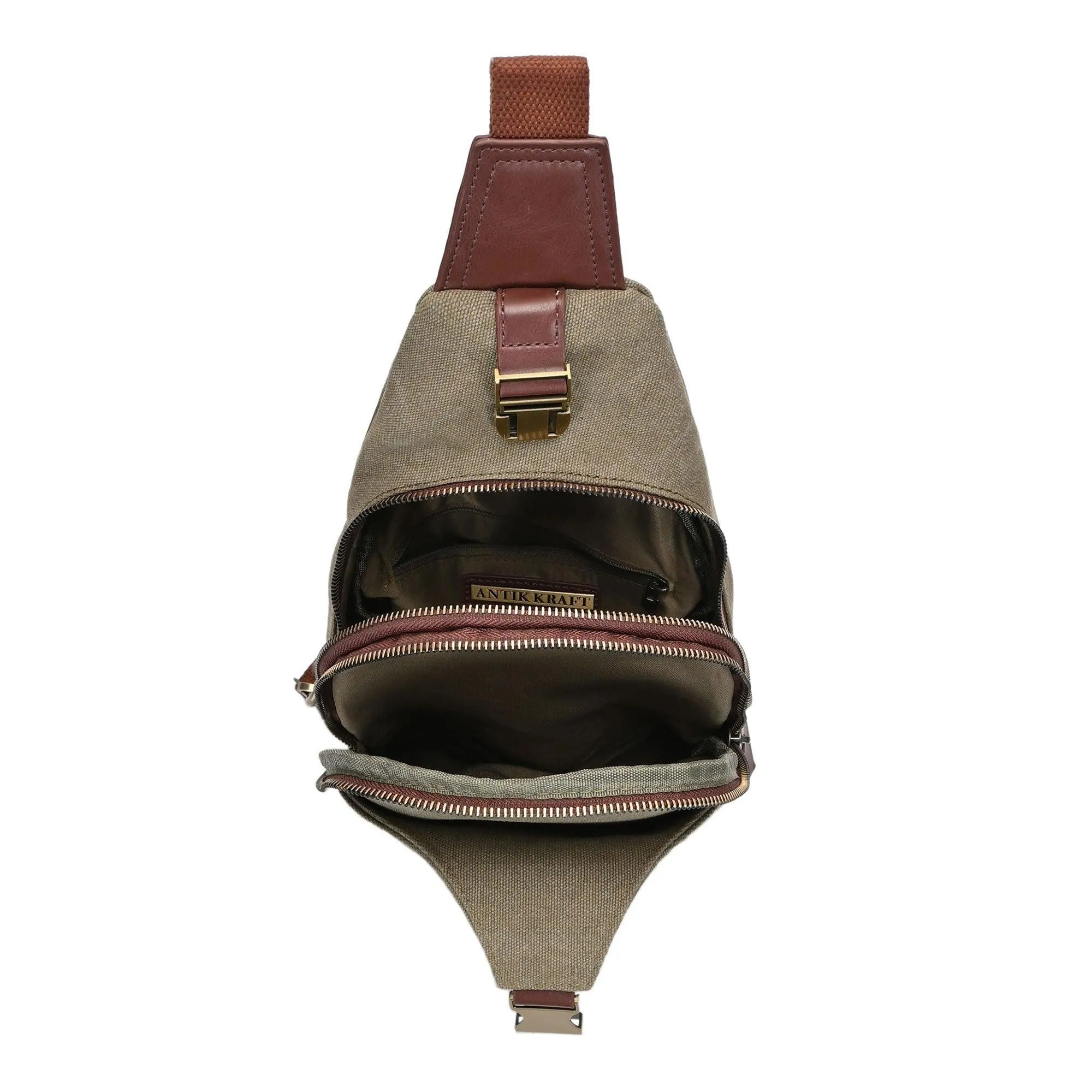 Samara Cotton Canvas Crossbody Sling