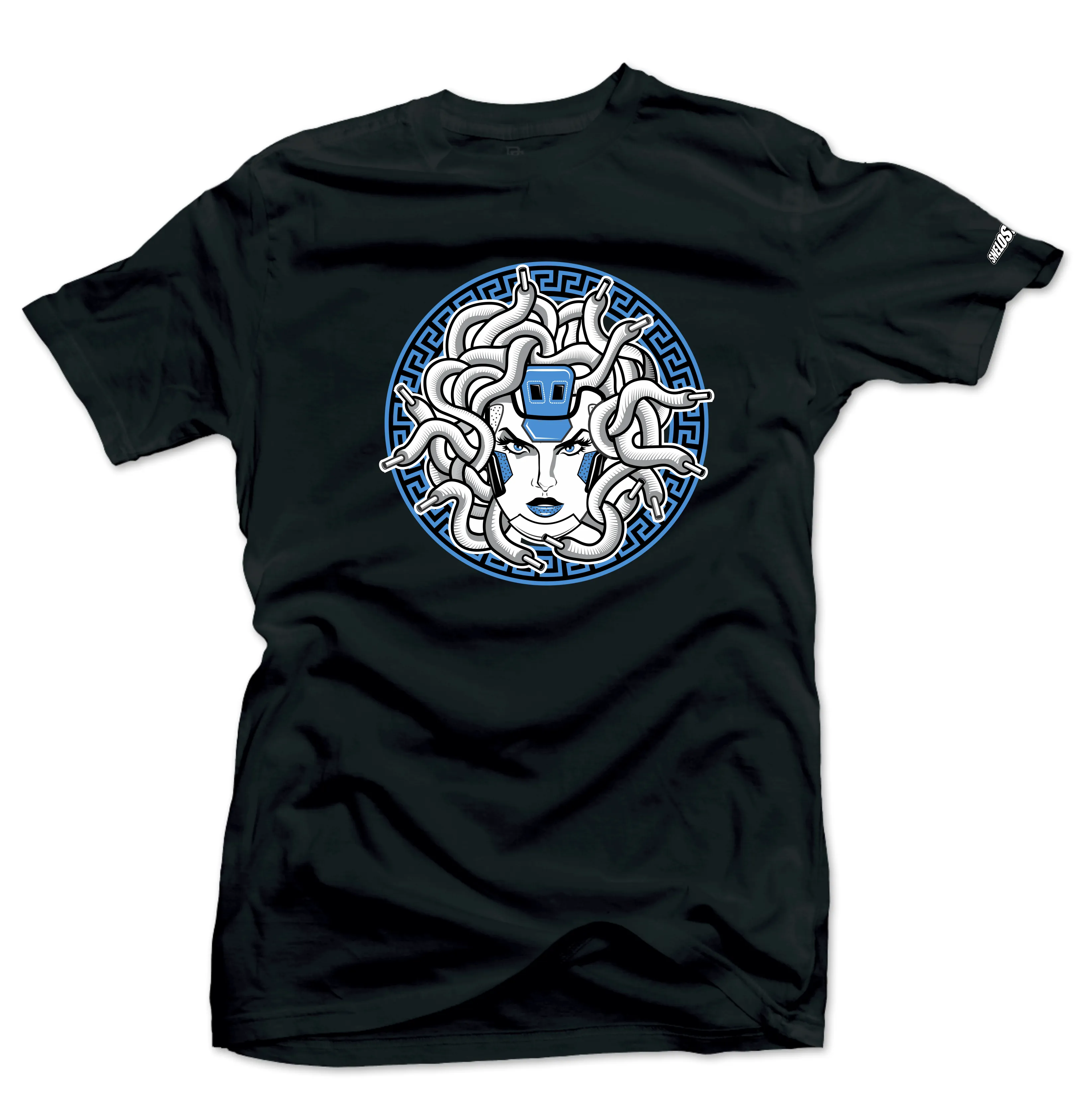 Shirt To Match Jordan 6 UNC University Blue-Medusa Sneaker Tees