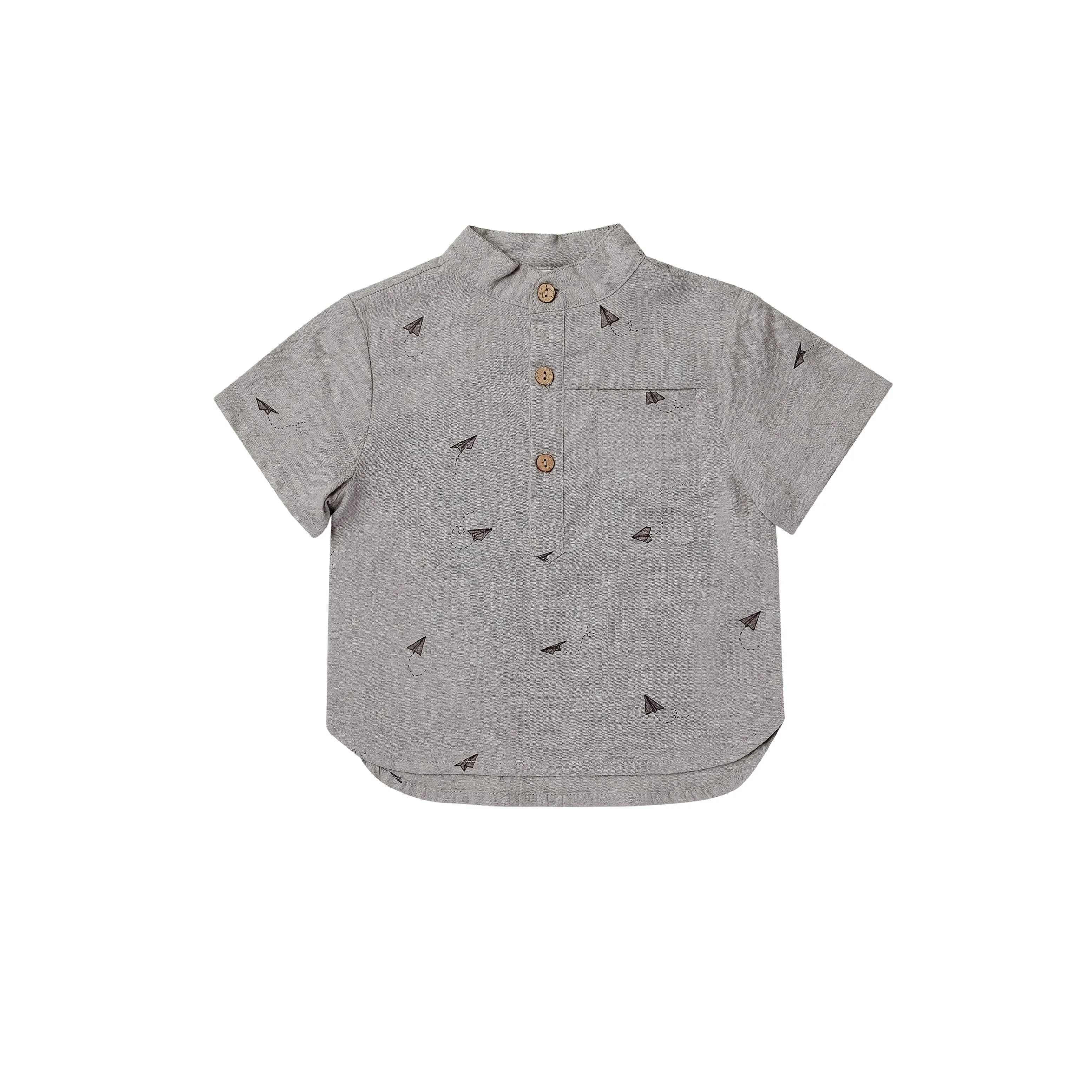 short sleeve mason shirt || paper planes