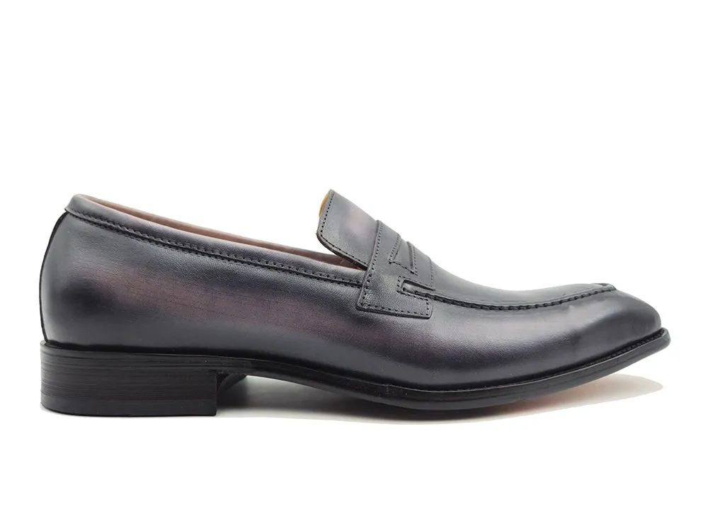 Signature Leather Penny Loafer Slip-on