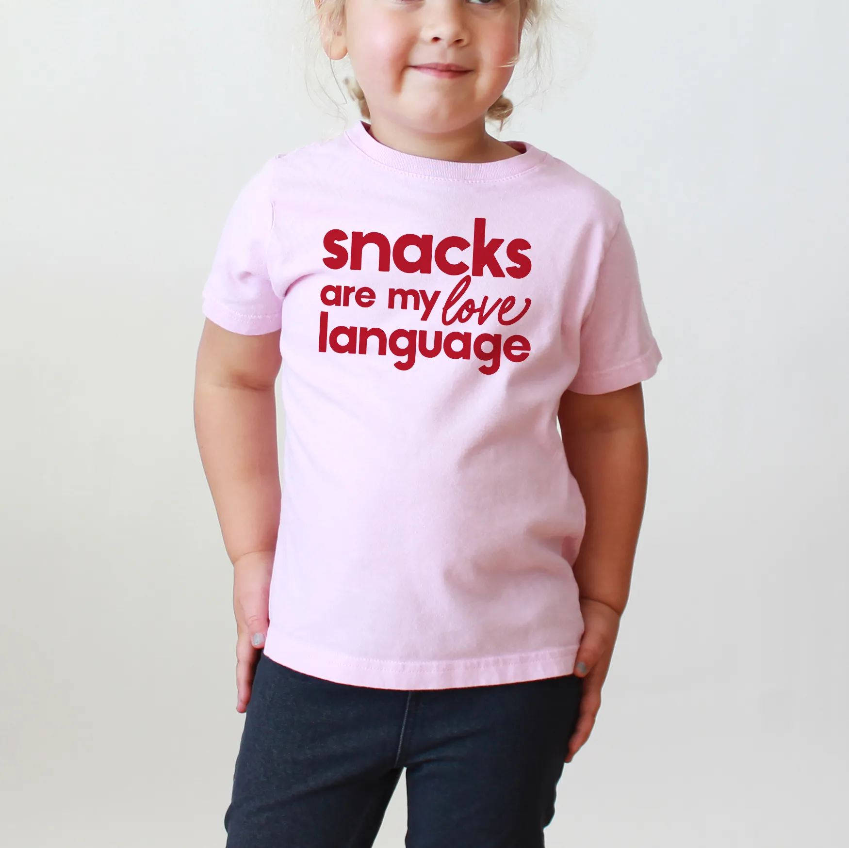 Snacks Are My Love Language (Toddler & Kids)