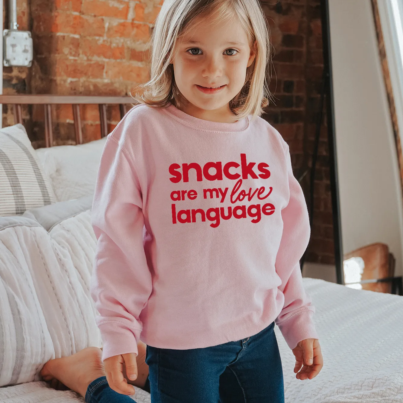 Snacks Are My Love Language (Toddler & Kids)