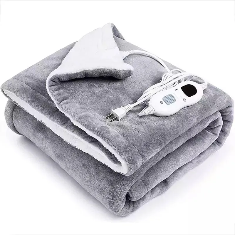 Soft Fleece Heated Blanket 3 Heat Electric Blanket Throw Bedsure