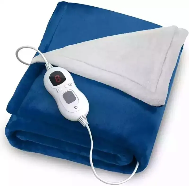 Soft Fleece Heated Blanket 3 Heat Electric Blanket Throw Bedsure