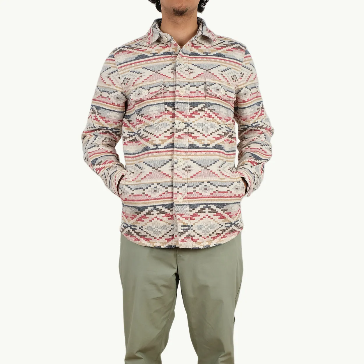 Southwestern Blanket Overshirt