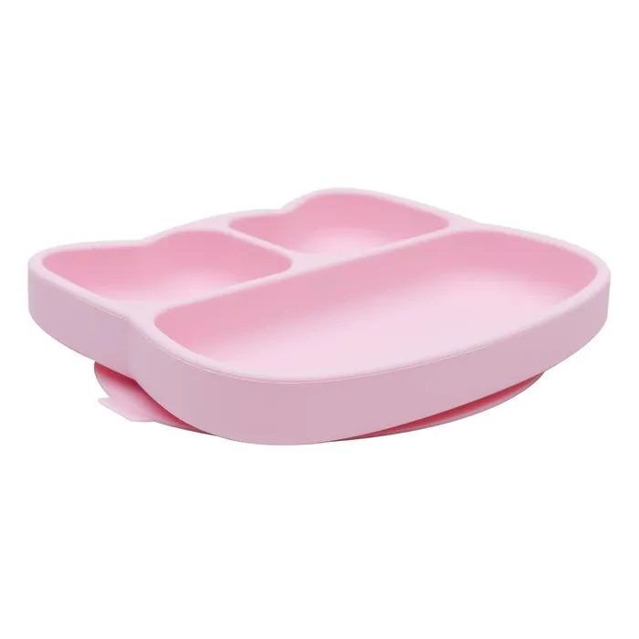 Stickie Plate - Cat Powder Pink