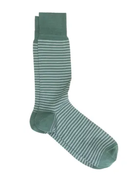 Striped Socks | Green Mix