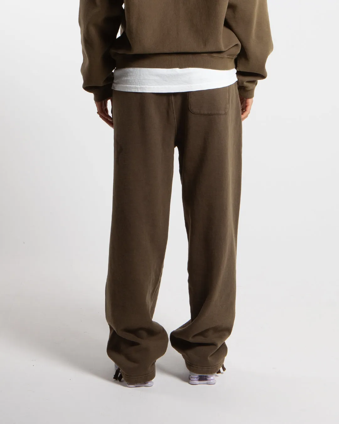 Stüssy Faded Graphic Fleece Pant Olive