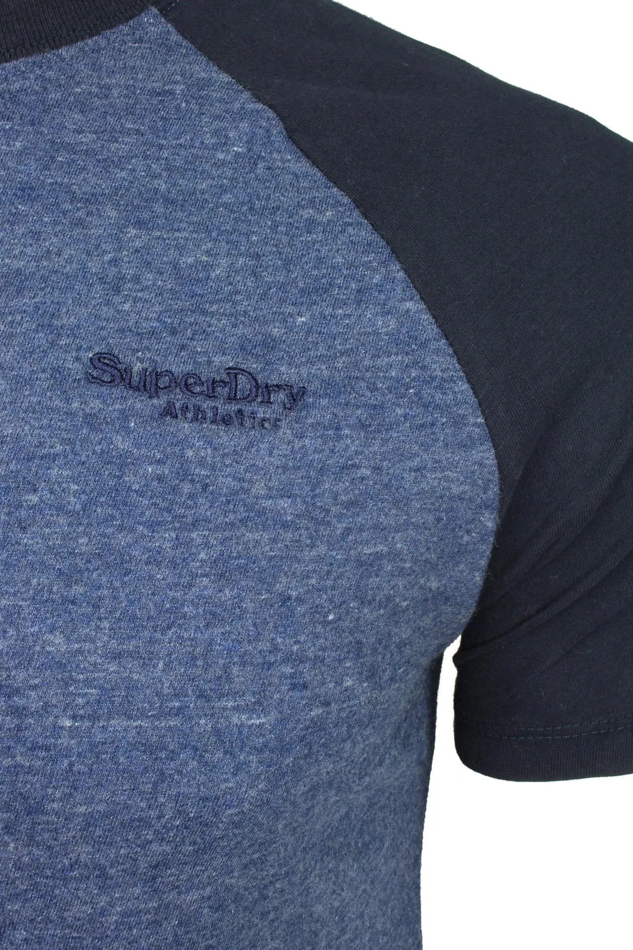 Superdry Mens Organic Cotton Essential Logo Baseball T-Shirt