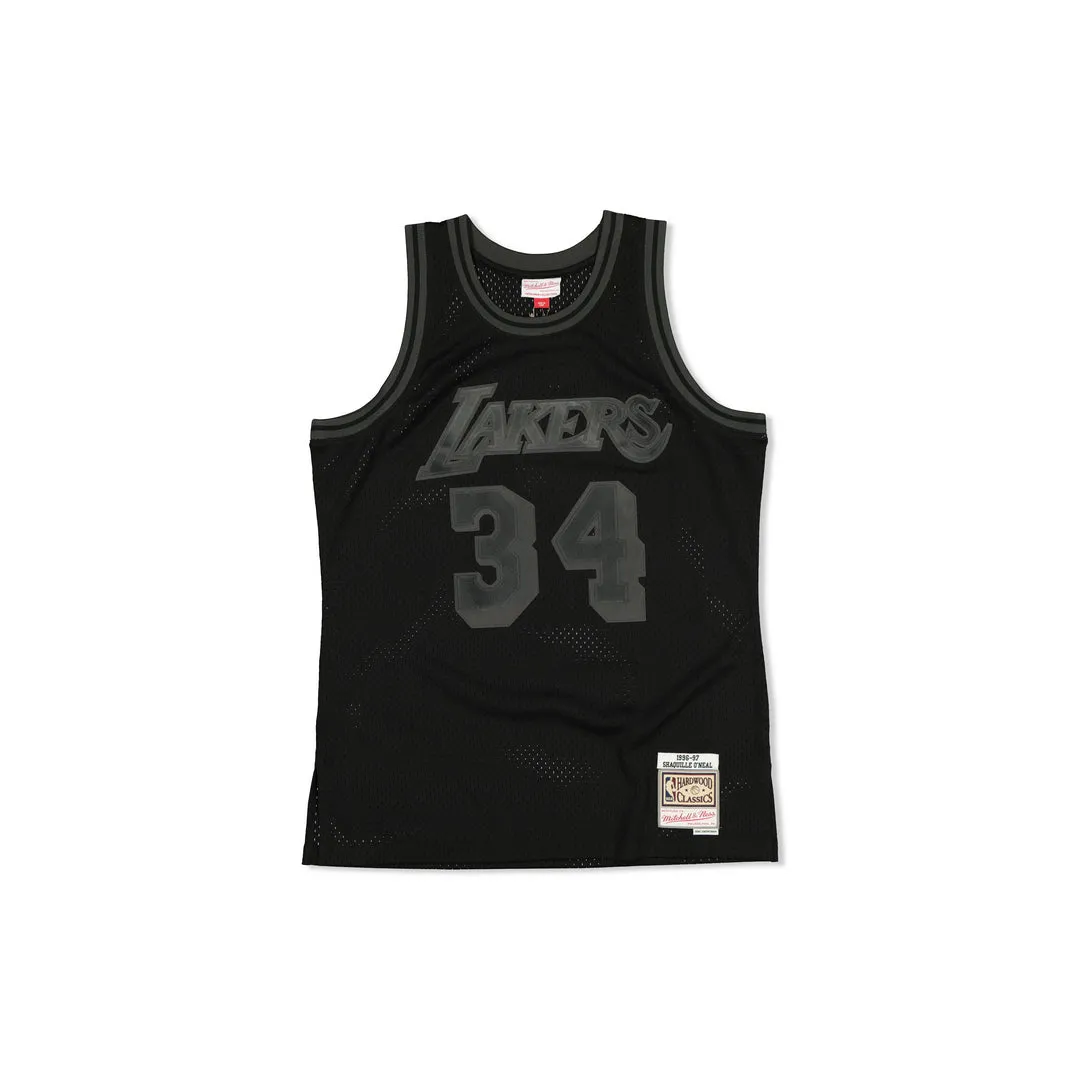 SWINGMAN JERSEY LOS ANGELES LAKERS SHAQUILLE O'NEAL - BLACK TONAL