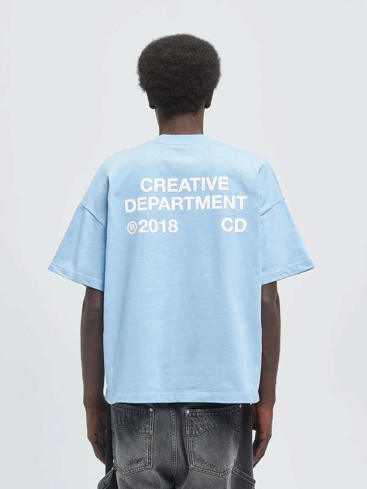 T-SHIRT CREATIVE DEPT - LIGHT BLUE