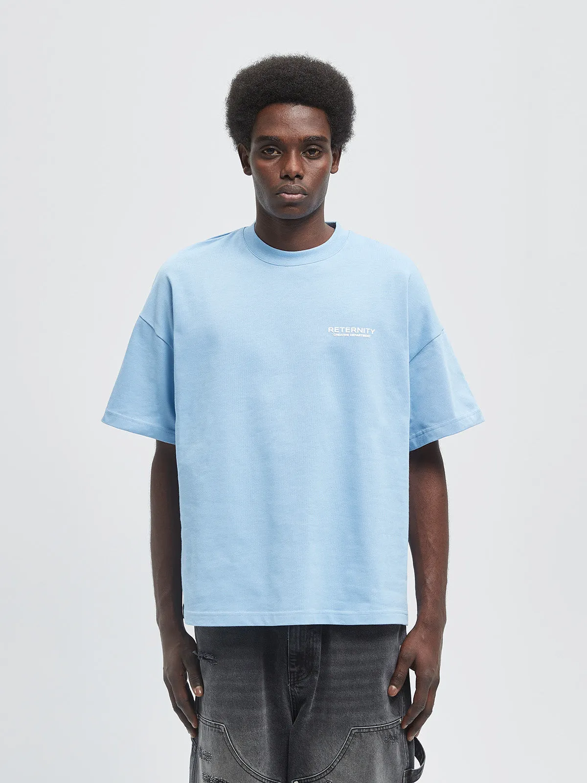 T-SHIRT CREATIVE DEPT - LIGHT BLUE