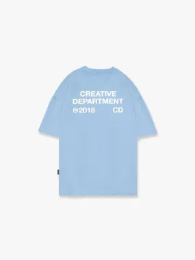 T-SHIRT CREATIVE DEPT - LIGHT BLUE