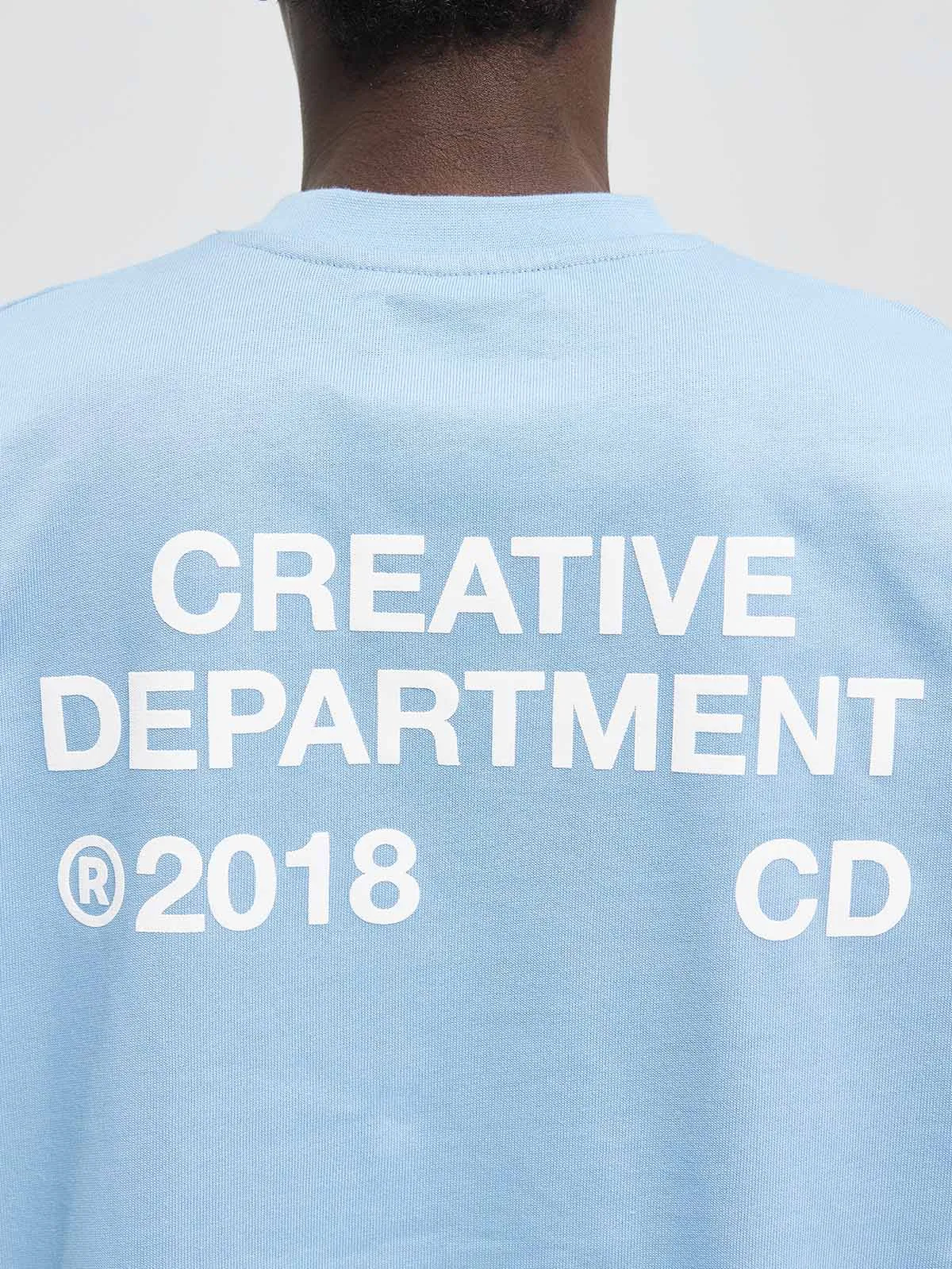 T-SHIRT CREATIVE DEPT - LIGHT BLUE